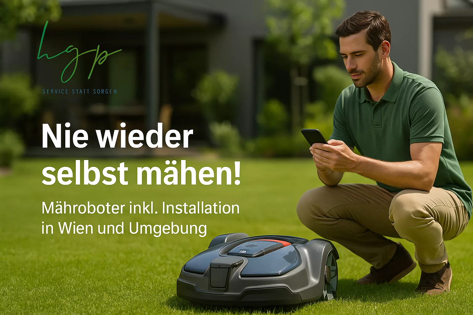 Mähroboter Wien und Umgebung